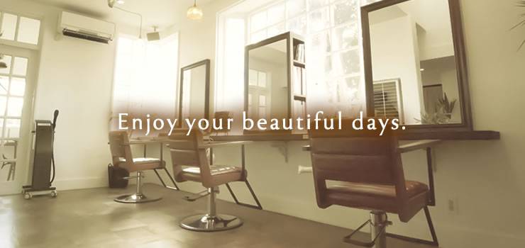 真岡市 美容室 美容室 店内